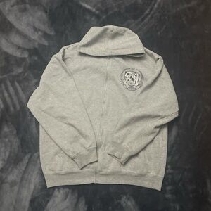 Vintage grey zip up